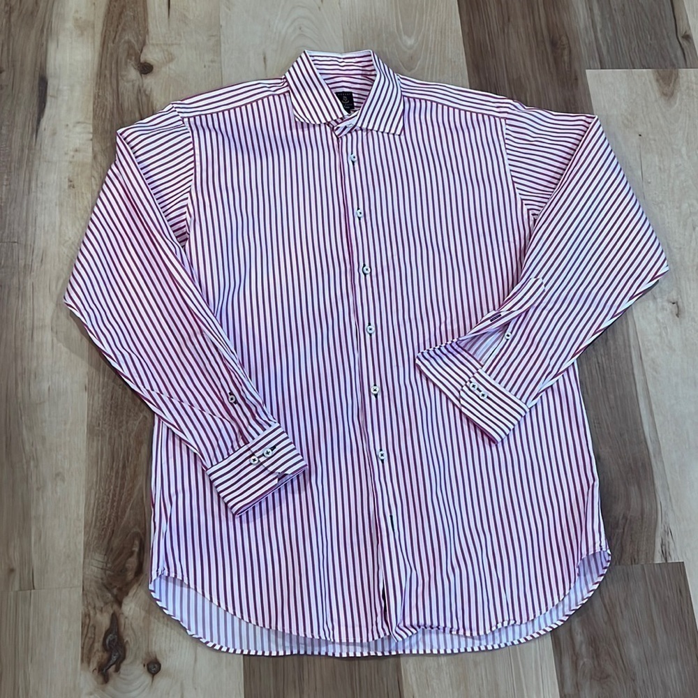 Robert Talbott Estate like new stripped shirt